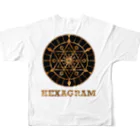 薈.collectionのHexagram フルグラフィックTシャツの背面