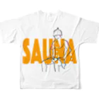 MASUDA.comのsauna All-Over Print T-Shirt :back