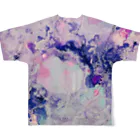 Yoshiki house 岡村芳樹のRound midnight  フルグラフィックTシャツの背面