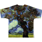 ゴッホの木のゴッホの木#31 フルグラフィックTシャツの背面