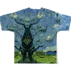 ゴッホの木のゴッホの木#272 フルグラフィックTシャツの背面