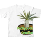 momoのPachypodium Gracilius All-Over Print T-Shirt :back