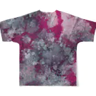 note-of@SHOPの繚乱Ⅰ All-Over Print T-Shirt :back