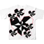 みことばデザイン　ヒカリノコの神は愛なり All-Over Print T-Shirt :back