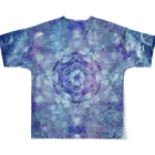 Anna’s galleryの碧の結晶 11 All-Over Print T-Shirt :back