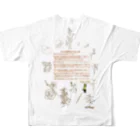 MrpawpawのPAWPAW FRIENDS All-Over Print T-Shirt :back