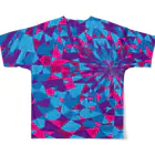 サッカー少年のj All-Over Print T-Shirt :back