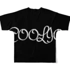 SAMPLIN' CAMPの#coolio All-Over Print T-Shirt :back