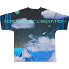 Aimurist のZeromulist world  フルグラフィックTシャツの背面