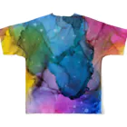 CLOVERのRAINBOW フルグラフィックTシャツの背面