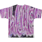 BROWNOのWho Cares? All-Over Print T-Shirt :back