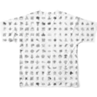 小坂保行のトンパ1 All-Over Print T-Shirt :back