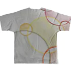 fuyunoの円シリーズ2 フルグラフィックTシャツの背面