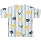 金丸珠巳のレモン🍋 All-Over Print T-Shirt :back