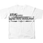 STAG COFFEEのSTAG フルグラフィックTシャツの背面