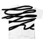 萬屋断片の[F][T]高架好き デザイン③ All-Over Print T-Shirt :back
