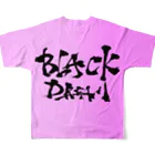 🧛‍♀️綾瀬凛🧛‍♀️のBlack Dream フルグラフィックTシャツA フルグラフィックTシャツの背面