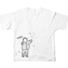 papaのwait! フルグラフィックTシャツの背面