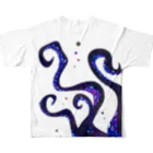 ひのいろ研究室　購買部の深海 All-Over Print T-Shirt :back