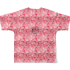 OnmusubiartshopのUME All-Over Print T-Shirt :back