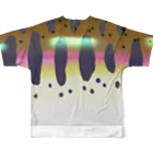 ぶみのヤマムェカラー All-Over Print T-Shirt :back