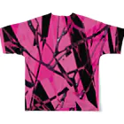 ボンドアートストア on SUZURIの【C-series】RIKAMAMO model ／ 冨永ボンド All-Over Print T-Shirt :back