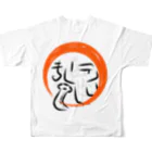 貴男の侍ショップの恐者道<魂> All-Over Print T-Shirt :back