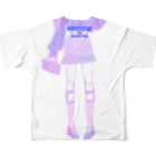 andLica|SUZURI支店のHANIKO All-Over Print T-Shirt :back