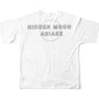 HIDDEN MOON-ARIAKEの16 All-Over Print T-Shirt :back