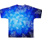 Caoli design shopの花実の森 All-Over Print T-Shirt :back