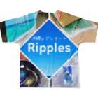 Ripples沖縄レジンアートのRipples沖縄レジンアート All-Over Print T-Shirt :back