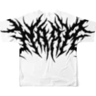 Toshihiro Egawa Artのデスメタル奈良/ DEATH METAL NARA All-Over Print T-Shirt :back