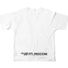 mocchi’s workshopのシロクマロウリュ All-Over Print T-Shirt :back