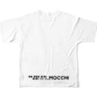 mocchi’s workshopの We are proud of you ❤ フルグラフィックTシャツの背面