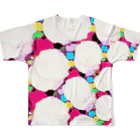 アトリエ棗｜なつめの＋Ｎatsume All-Over Print T-Shirt :back