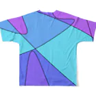 タンポポの青い空 All-Over Print T-Shirt :back