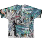 《あゆ》のあー All-Over Print T-Shirt :back