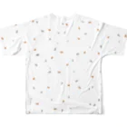 あっきょん(旧たもちゃん)のウマときどき蹄鉄 All-Over Print T-Shirt :back