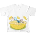 大林ゆこのビタミンプール All-Over Print T-Shirt :back