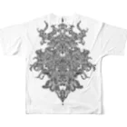 chuling changのオリジナル紋様 All-Over Print T-Shirt :back