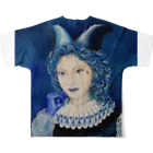 Happy Circusのハッピークラウン8 All-Over Print T-Shirt :back
