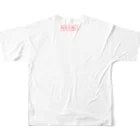 眼鏡乃鯖江の眼鏡の鯖江 フルグラフィックTシャツの背面