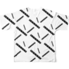 ツッチーニの無限タイラバ フルグラフィックTシャツの背面