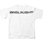 Ken@ESWのonslaught フルグラフィックTシャツの背面