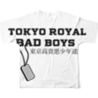 TOKYO ROYAL BAD BOYSのTOKYO ROYAL BAD BOYS All-Over Print T-Shirt :back