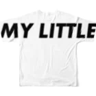 My Little ArtistsのMy Little Artists - Big Logo フルグラフィックTシャツの背面