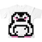 ヤママユ(ヤママユ・ペンギイナ)の16bit Cape フルグラフィックTシャツの背面