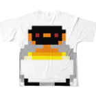 ヤママユ(ヤママユ・ペンギイナ)の16bit King フルグラフィックTシャツの背面