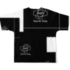 north pole miniのnorthpole(ノースポール) All-Over Print T-Shirt :back