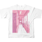 自分用 値段-5000円のAS INPR All-Over Print T-Shirt :back